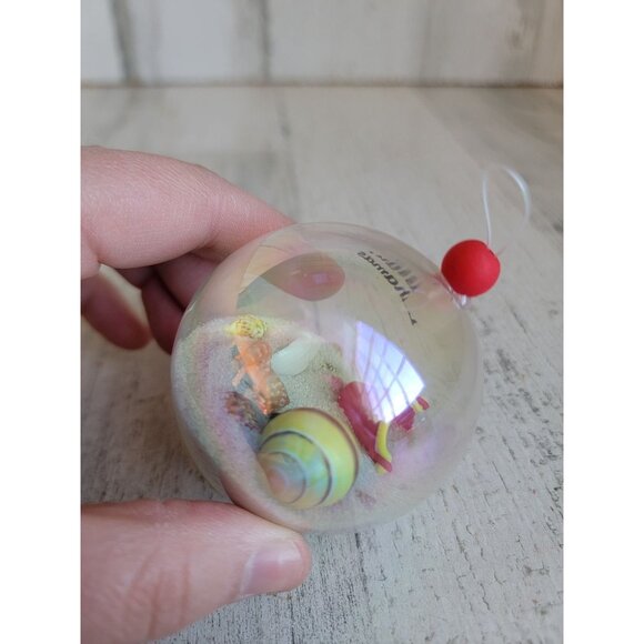 Nassau Bahamas sand ball beach ornament Xmas set - Picture 6 of 7